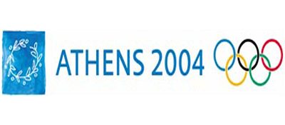 Athens 2004 title screen for Playstation 2